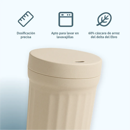 Recipient reutilizabil pentru detergent vase