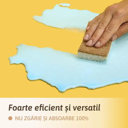 Pachet de bureți ecologici pentru vase