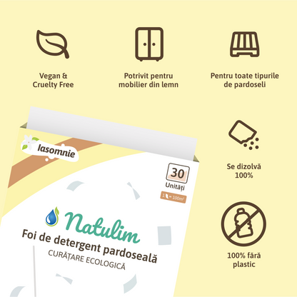 Foi de Detergent Pardoseală - 30 de spălări