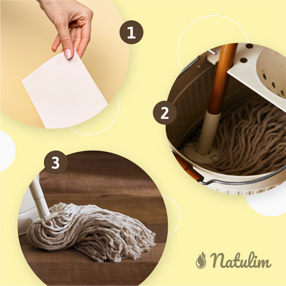 Foi de Detergent Pardoseală - 30 de spălări