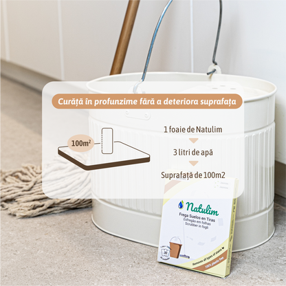 Foi de Detergent Pardoseală - 30 de spălări